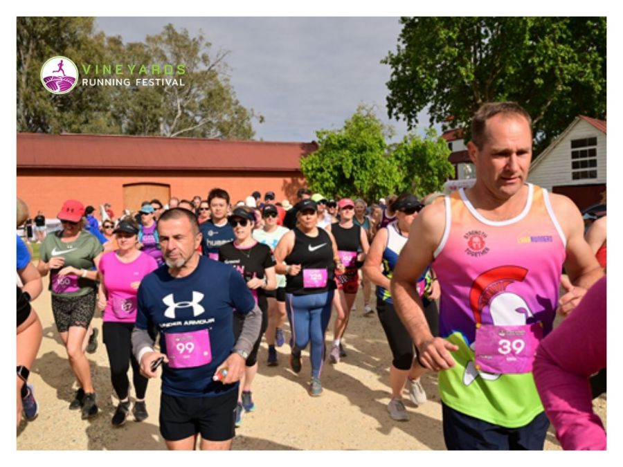 Vineyards Running Festival at Tahbilk Estate